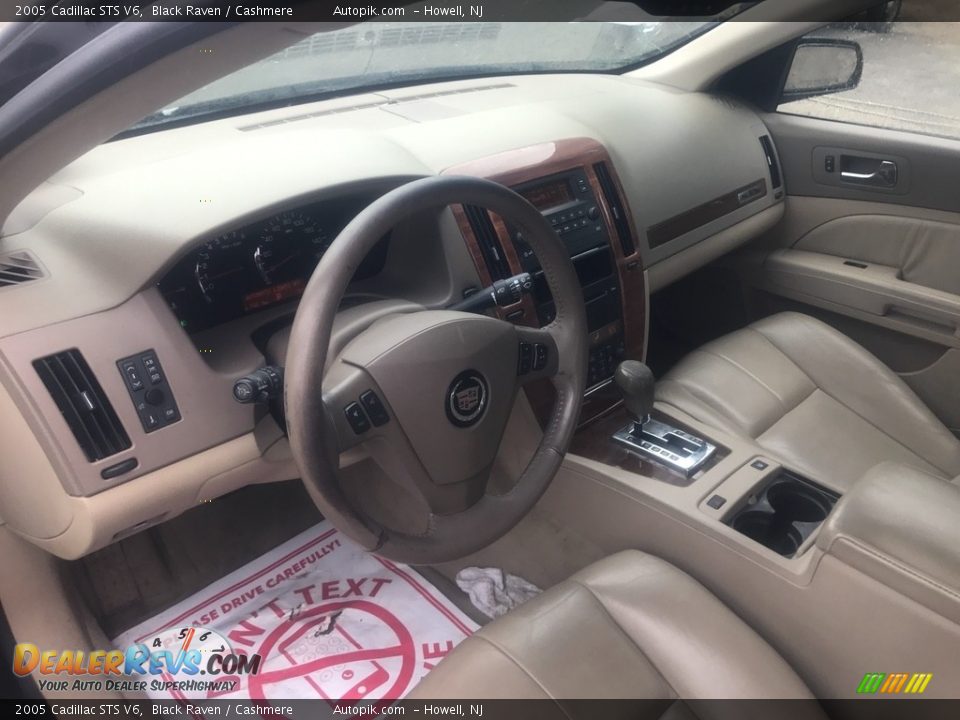 2005 Cadillac STS V6 Black Raven / Cashmere Photo #10