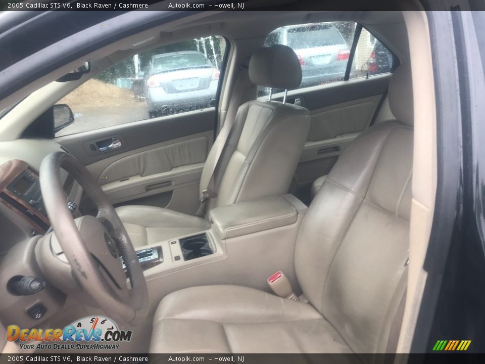 2005 Cadillac STS V6 Black Raven / Cashmere Photo #14