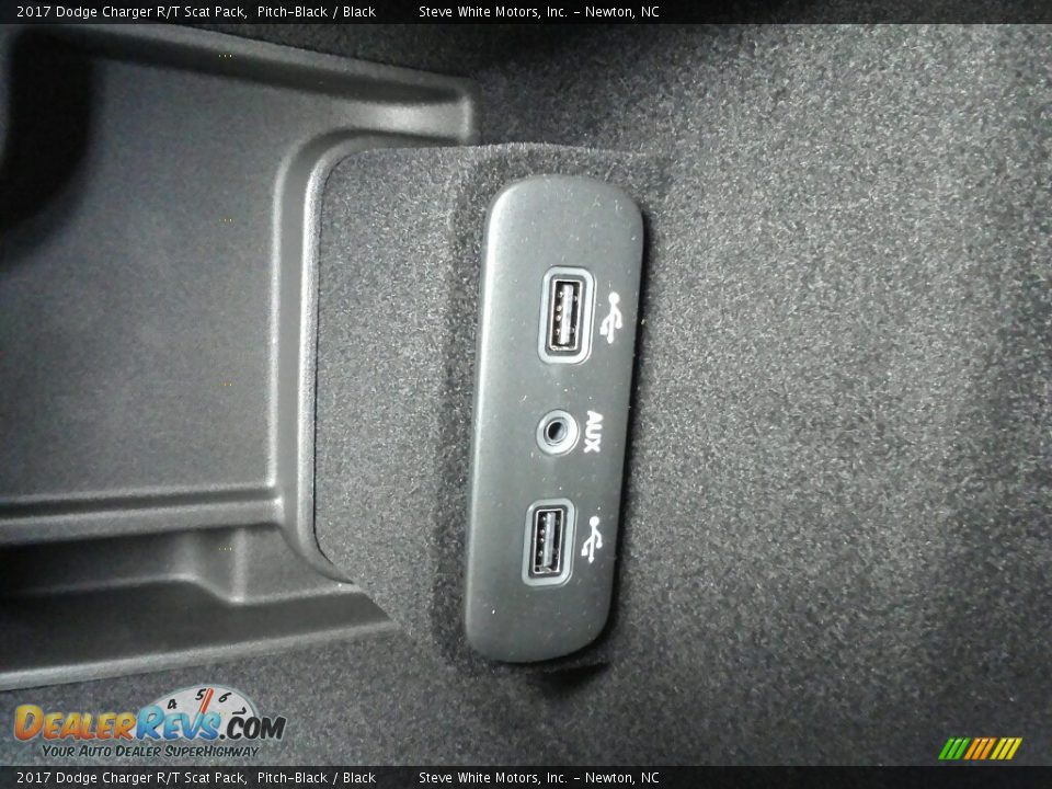 2017 Dodge Charger R/T Scat Pack Pitch-Black / Black Photo #22