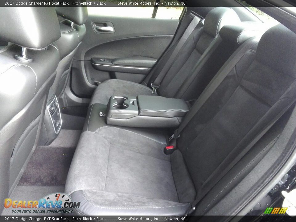 2017 Dodge Charger R/T Scat Pack Pitch-Black / Black Photo #26