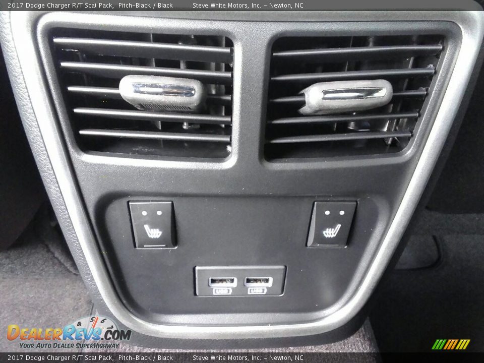 2017 Dodge Charger R/T Scat Pack Pitch-Black / Black Photo #27