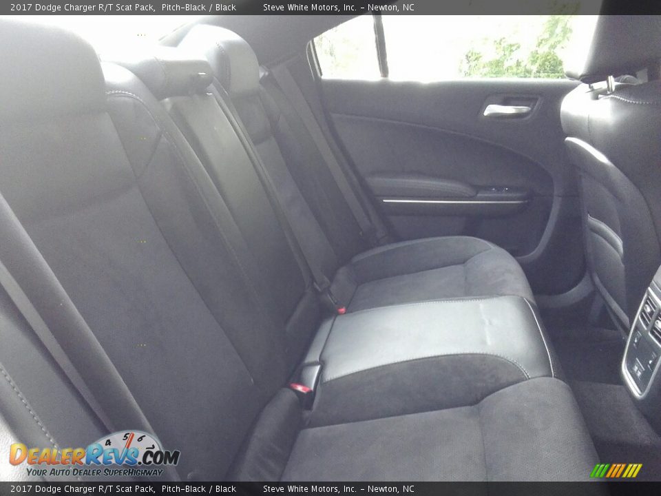 2017 Dodge Charger R/T Scat Pack Pitch-Black / Black Photo #29