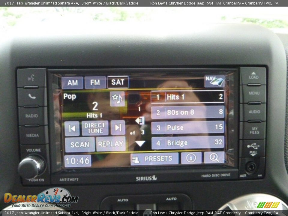 2017 Jeep Wrangler Unlimited Sahara 4x4 Bright White / Black/Dark Saddle Photo #15