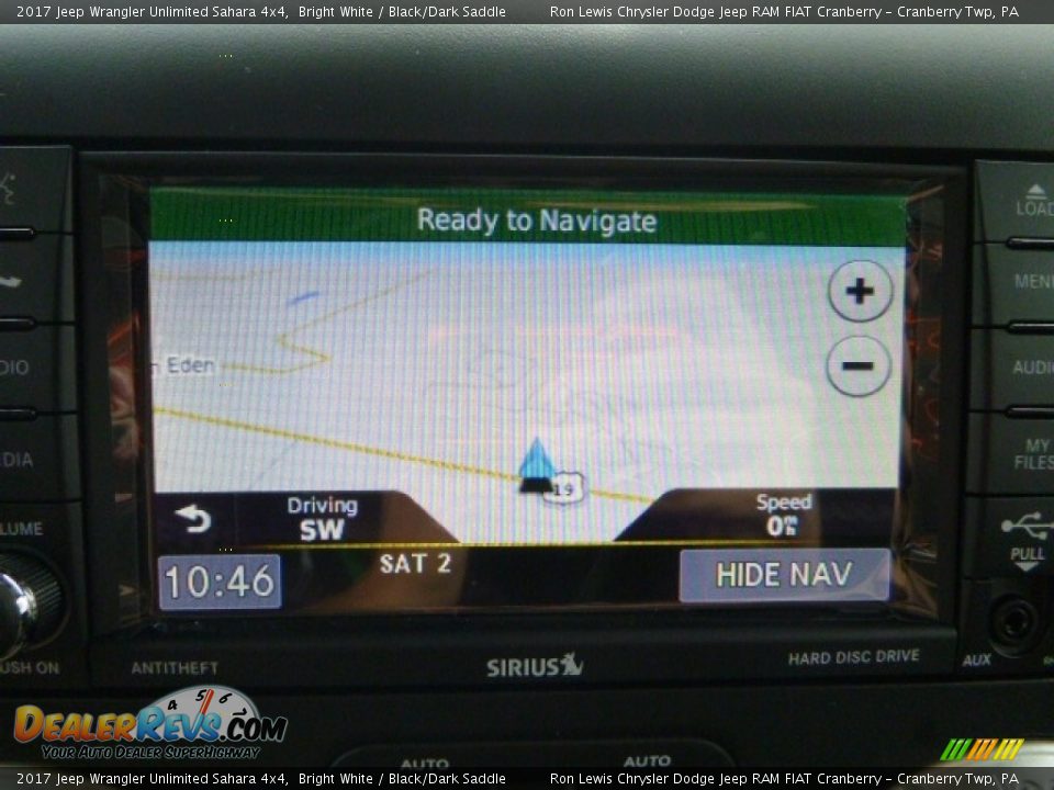 2017 Jeep Wrangler Unlimited Sahara 4x4 Bright White / Black/Dark Saddle Photo #16