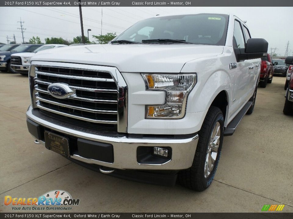 2017 Ford F150 XLT SuperCrew 4x4 Oxford White / Earth Gray Photo #1