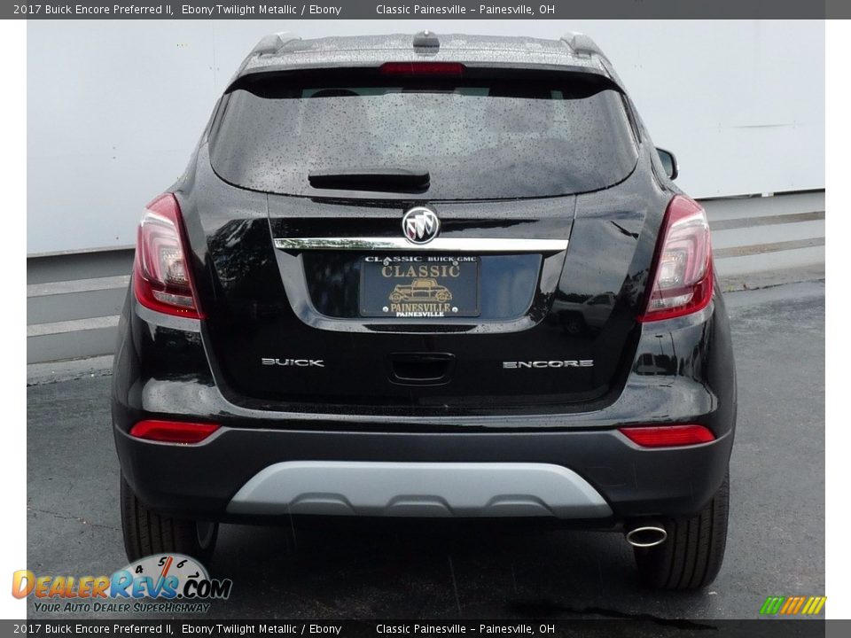 2017 Buick Encore Preferred II Ebony Twilight Metallic / Ebony Photo #3