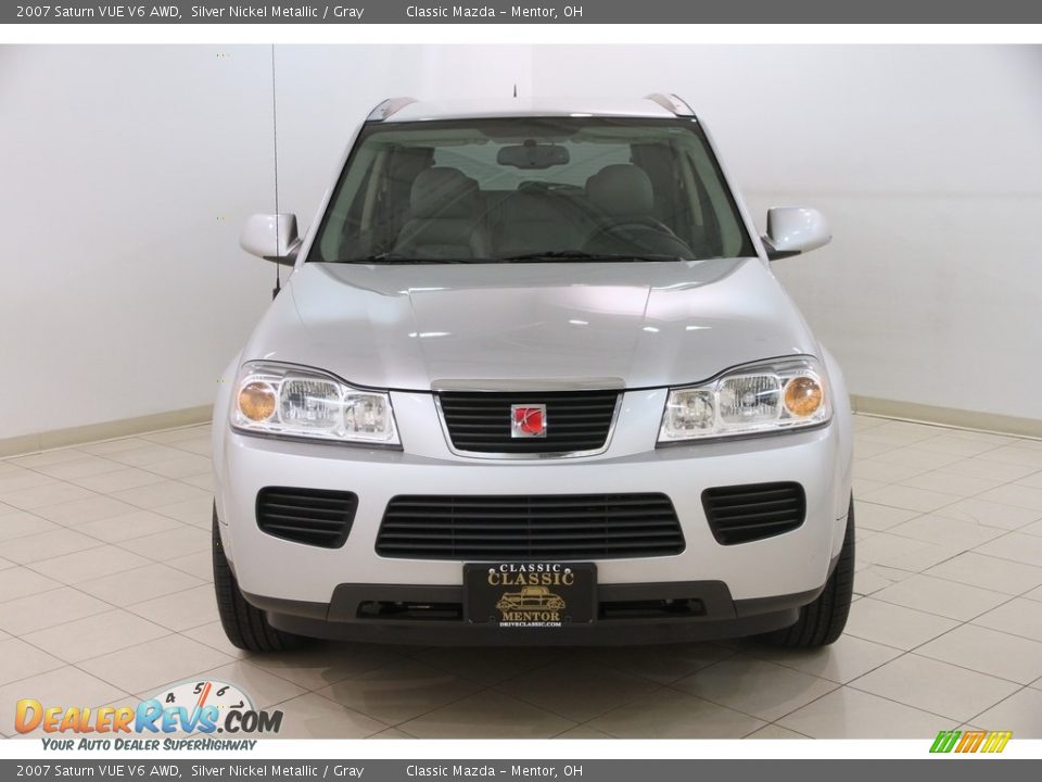 2007 Saturn VUE V6 AWD Silver Nickel Metallic / Gray Photo #2