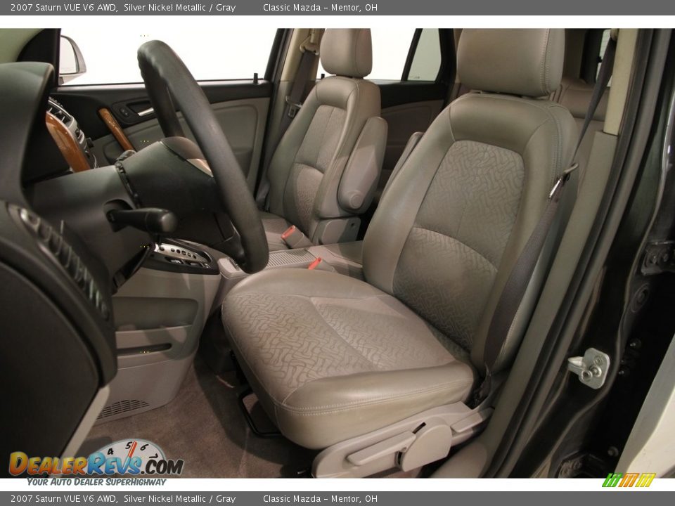 2007 Saturn VUE V6 AWD Silver Nickel Metallic / Gray Photo #5