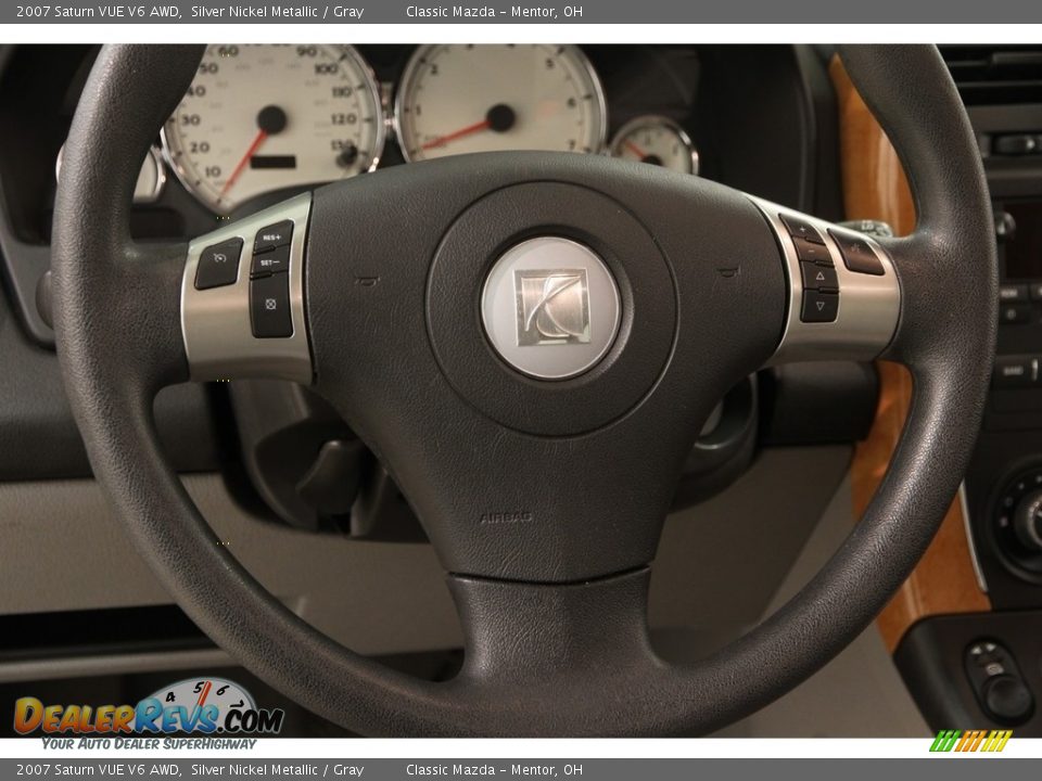 2007 Saturn VUE V6 AWD Silver Nickel Metallic / Gray Photo #6