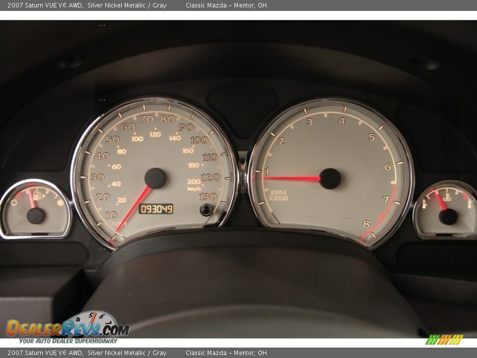 2007 Saturn VUE V6 AWD Silver Nickel Metallic / Gray Photo #7