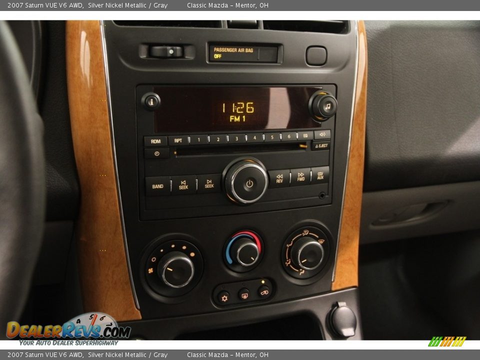 2007 Saturn VUE V6 AWD Silver Nickel Metallic / Gray Photo #8