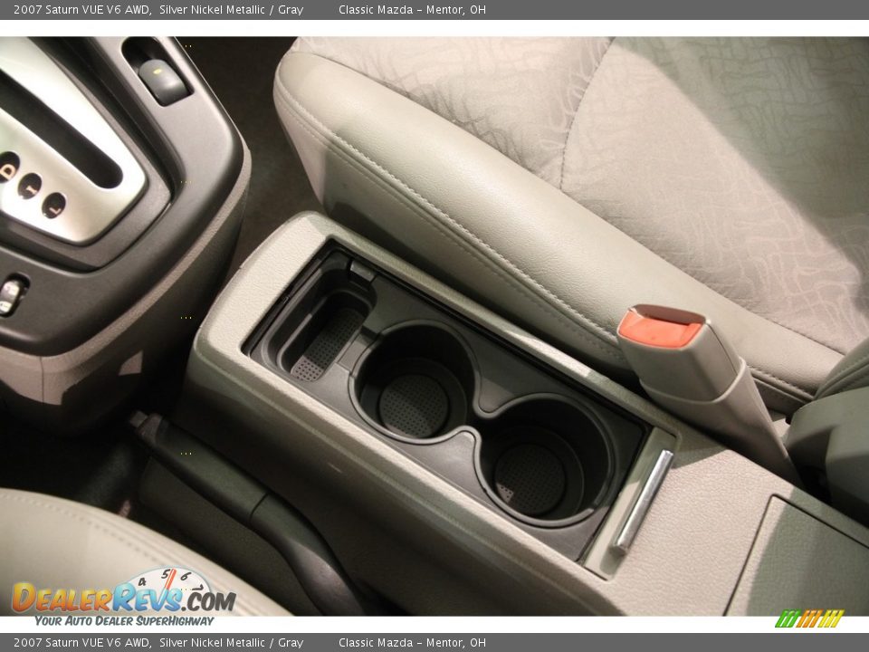 2007 Saturn VUE V6 AWD Silver Nickel Metallic / Gray Photo #11