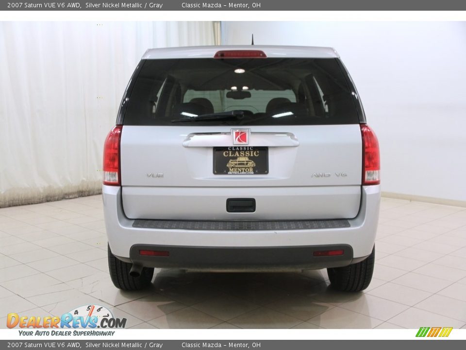 2007 Saturn VUE V6 AWD Silver Nickel Metallic / Gray Photo #15
