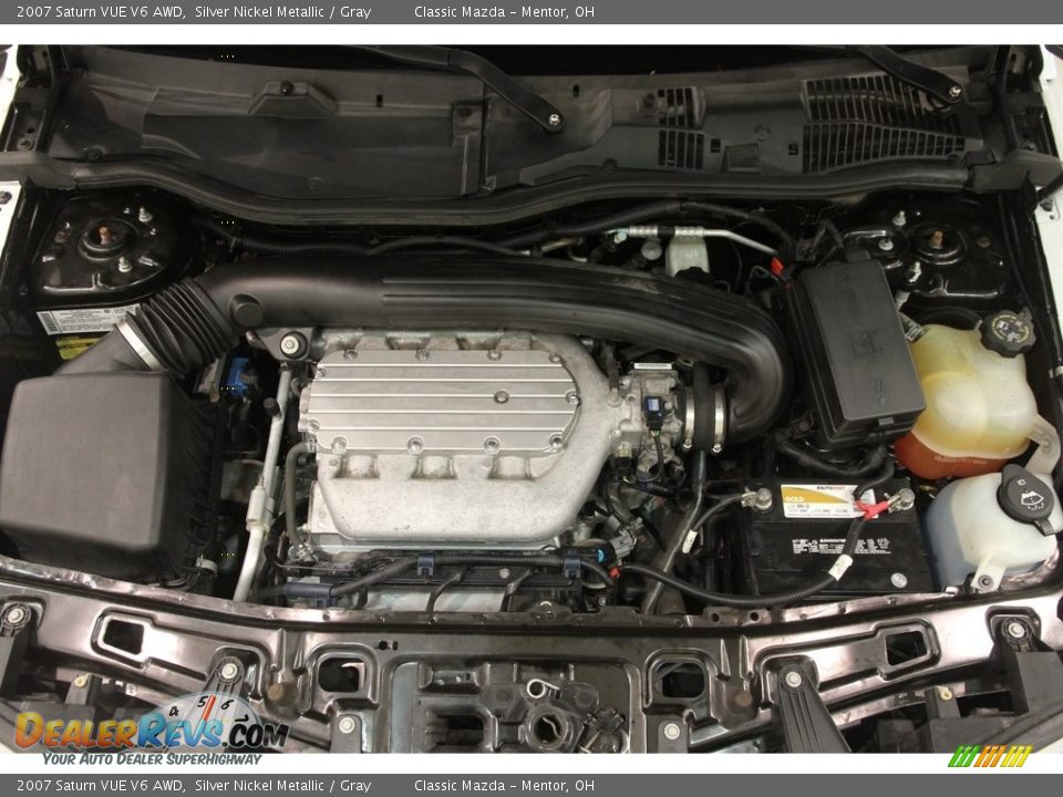 2007 Saturn VUE V6 AWD Silver Nickel Metallic / Gray Photo #16