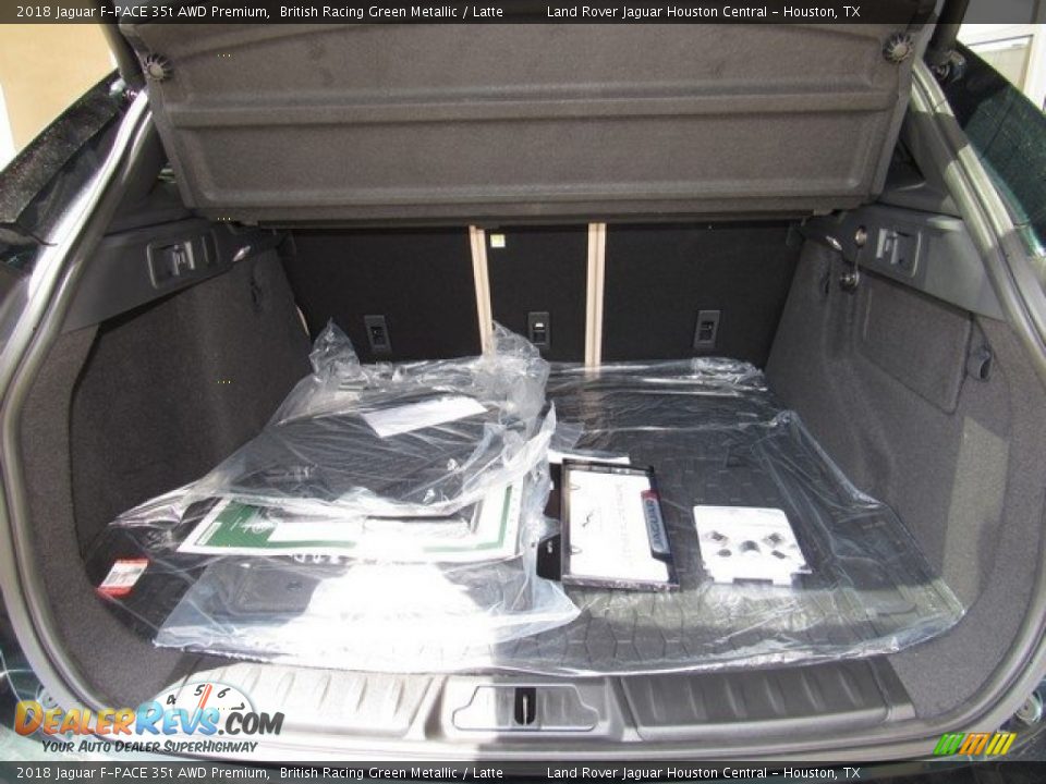 2018 Jaguar F-PACE 35t AWD Premium Trunk Photo #16