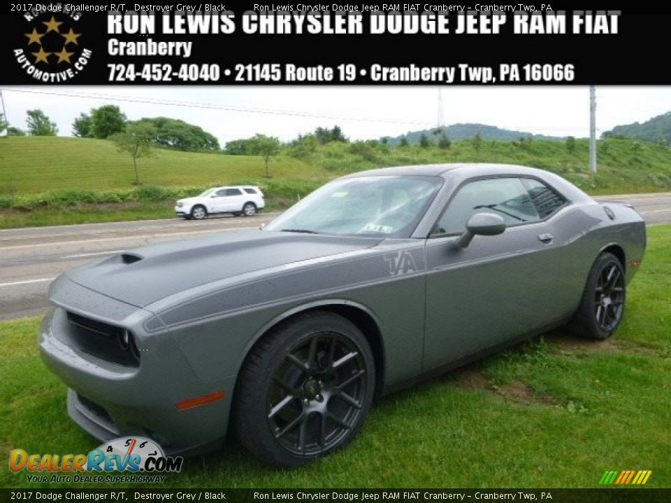 2017 Dodge Challenger R/T Destroyer Grey / Black Photo #1