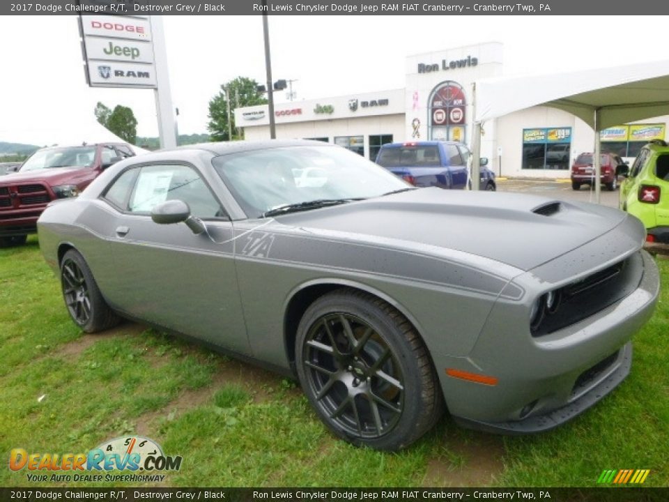 2017 Dodge Challenger R/T Destroyer Grey / Black Photo #6