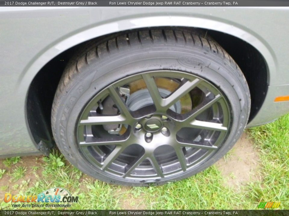 2017 Dodge Challenger R/T Destroyer Grey / Black Photo #8