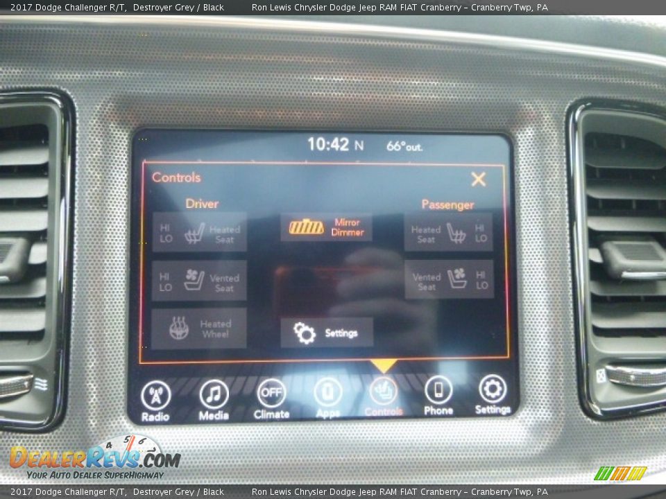 2017 Dodge Challenger R/T Destroyer Grey / Black Photo #17