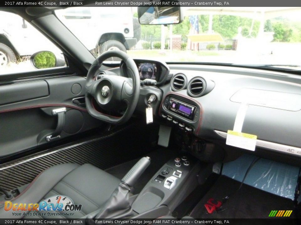 Dashboard of 2017 Alfa Romeo 4C Coupe Photo #18