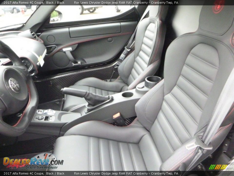 Front Seat of 2017 Alfa Romeo 4C Coupe Photo #21