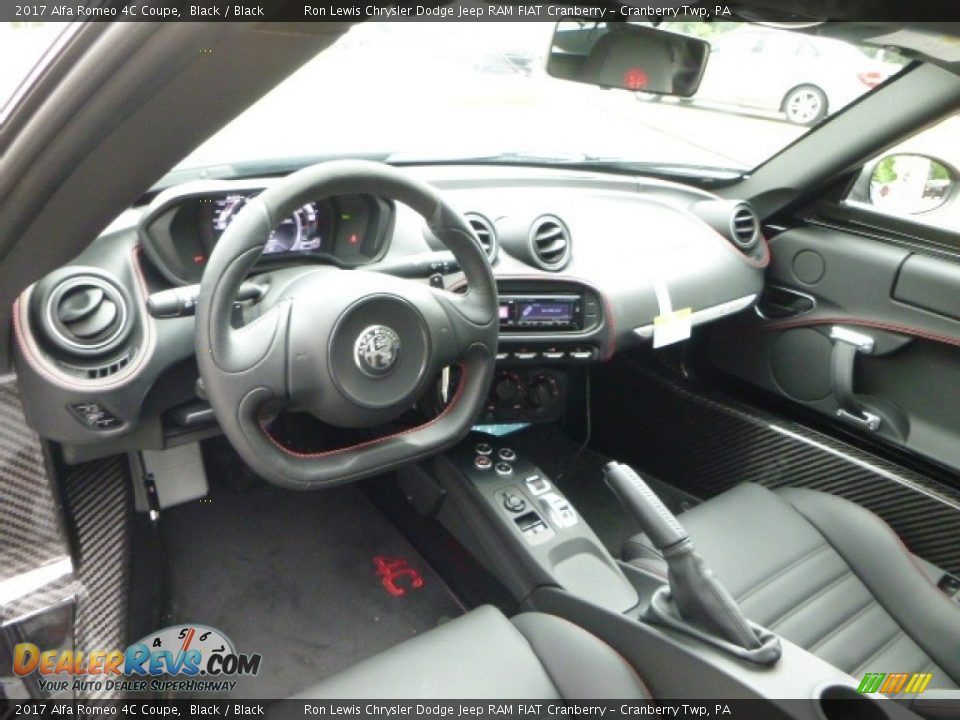 Dashboard of 2017 Alfa Romeo 4C Coupe Photo #22