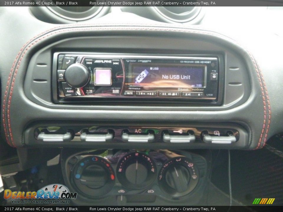 Controls of 2017 Alfa Romeo 4C Coupe Photo #24