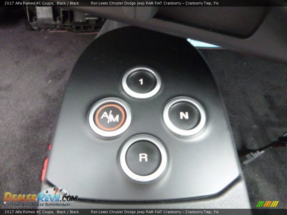 2017 Alfa Romeo 4C Coupe Shifter Photo #25