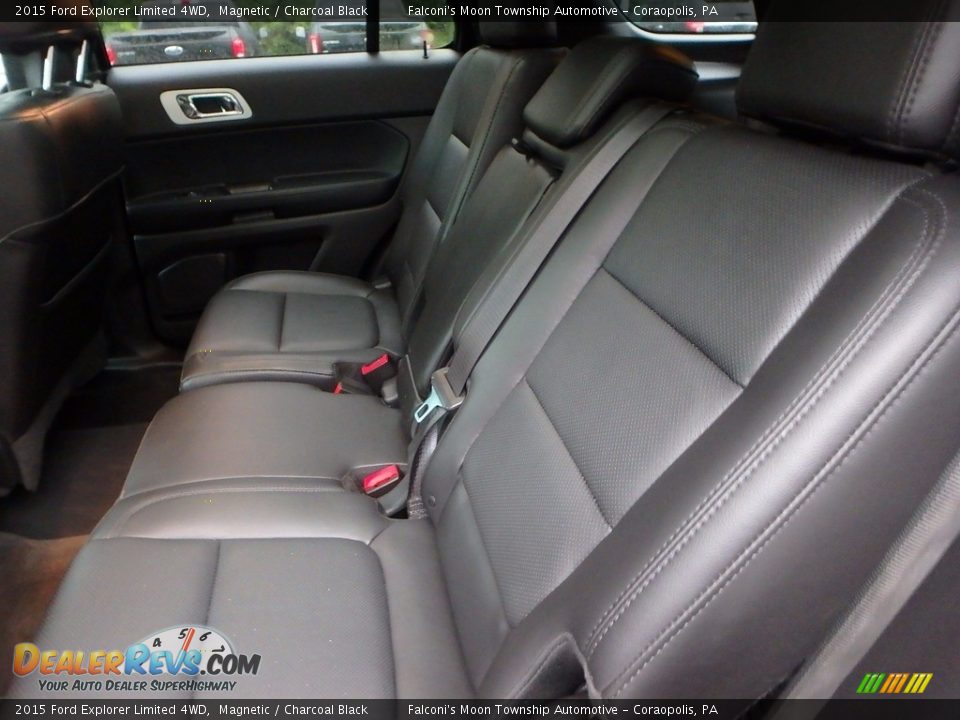 2015 Ford Explorer Limited 4WD Magnetic / Charcoal Black Photo #16