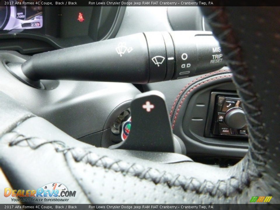 Controls of 2017 Alfa Romeo 4C Coupe Photo #29