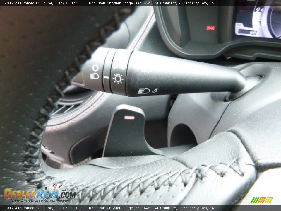 Controls of 2017 Alfa Romeo 4C Coupe Photo #30