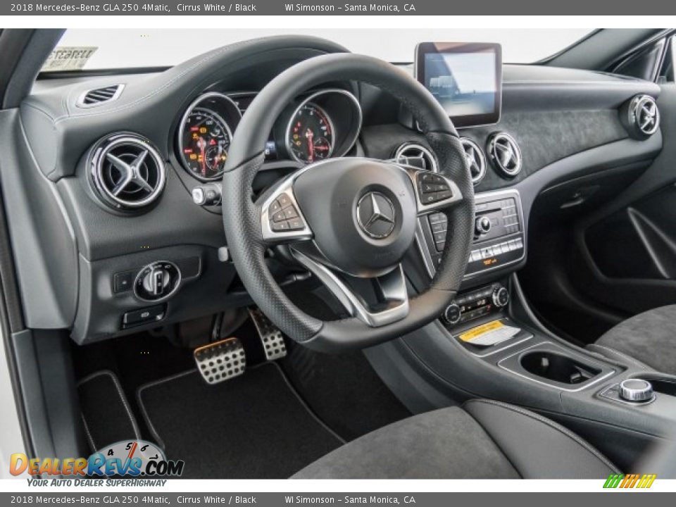 2018 Mercedes-Benz GLA 250 4Matic Cirrus White / Black Photo #6