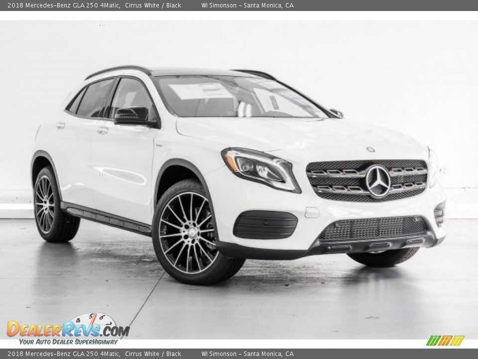 2018 Mercedes-Benz GLA 250 4Matic Cirrus White / Black Photo #11