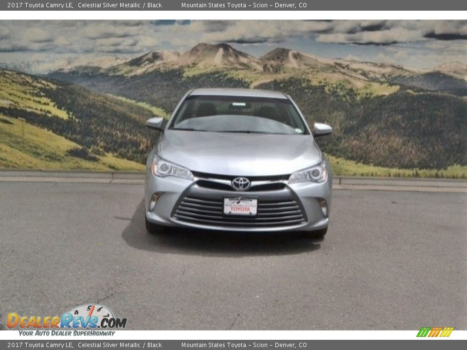 2017 Toyota Camry LE Celestial Silver Metallic / Black Photo #2