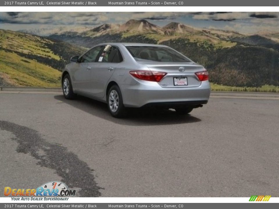 2017 Toyota Camry LE Celestial Silver Metallic / Black Photo #3