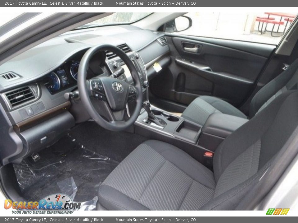 2017 Toyota Camry LE Celestial Silver Metallic / Black Photo #5