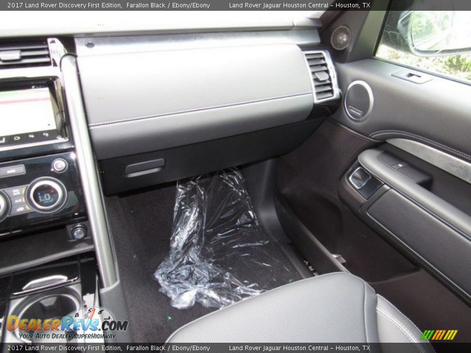 2017 Land Rover Discovery First Edition Farallon Black / Ebony/Ebony Photo #14