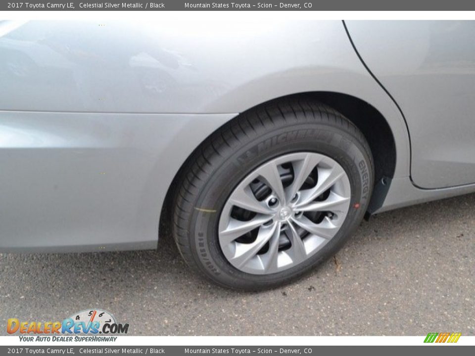 2017 Toyota Camry LE Celestial Silver Metallic / Black Photo #9