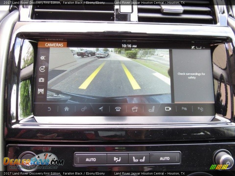 2017 Land Rover Discovery First Edition Farallon Black / Ebony/Ebony Photo #21