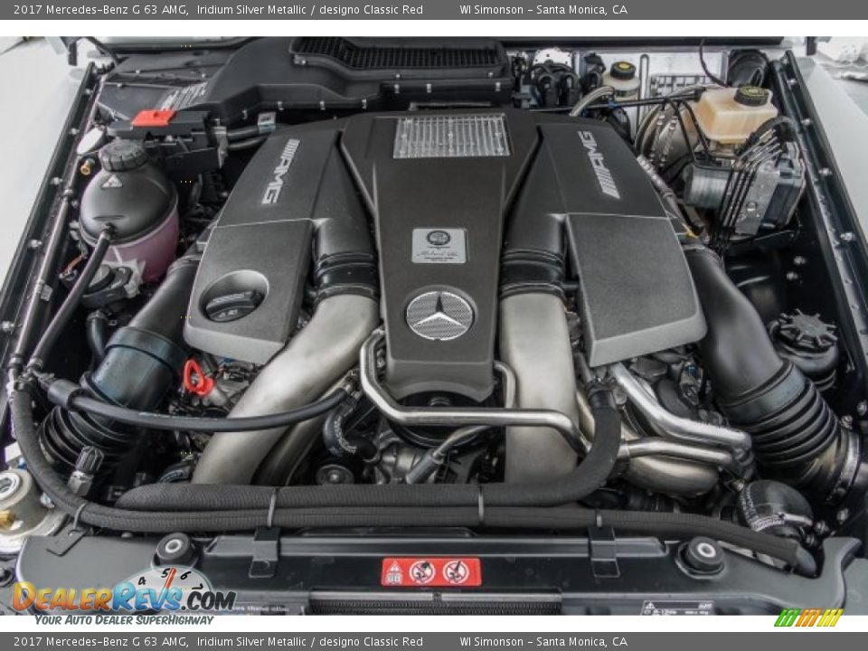2017 Mercedes-Benz G 63 AMG 5.5 Liter AMG biturbo DOHC 32-Valve VVT V8 Engine Photo #9