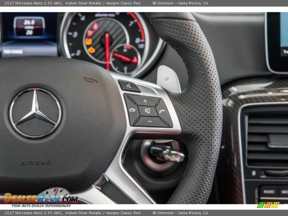 Controls of 2017 Mercedes-Benz G 63 AMG Photo #17