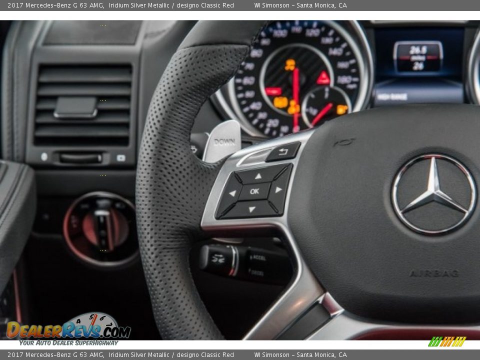 Controls of 2017 Mercedes-Benz G 63 AMG Photo #18