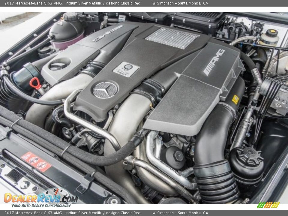 2017 Mercedes-Benz G 63 AMG 5.5 Liter AMG biturbo DOHC 32-Valve VVT V8 Engine Photo #30