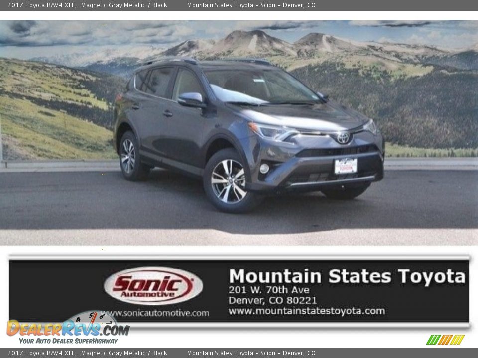 2017 Toyota RAV4 XLE Magnetic Gray Metallic / Black Photo #1