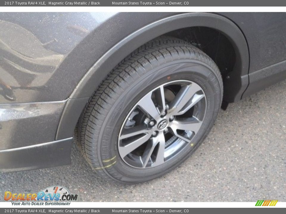 2017 Toyota RAV4 XLE Magnetic Gray Metallic / Black Photo #9