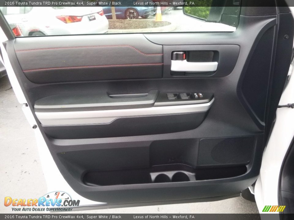 2016 Toyota Tundra TRD Pro CrewMax 4x4 Super White / Black Photo #10