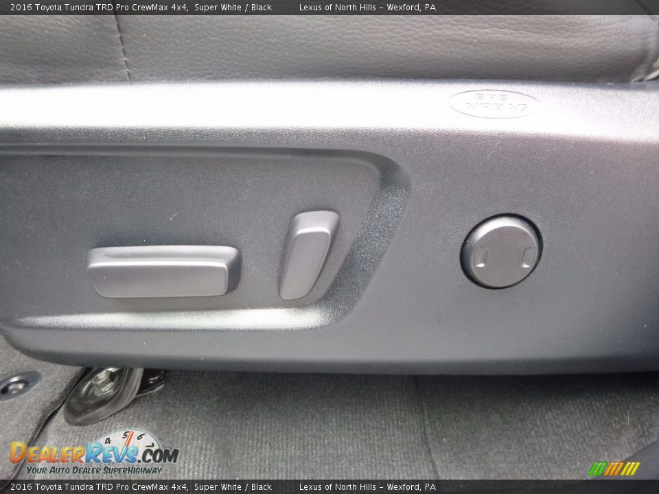 2016 Toyota Tundra TRD Pro CrewMax 4x4 Super White / Black Photo #12