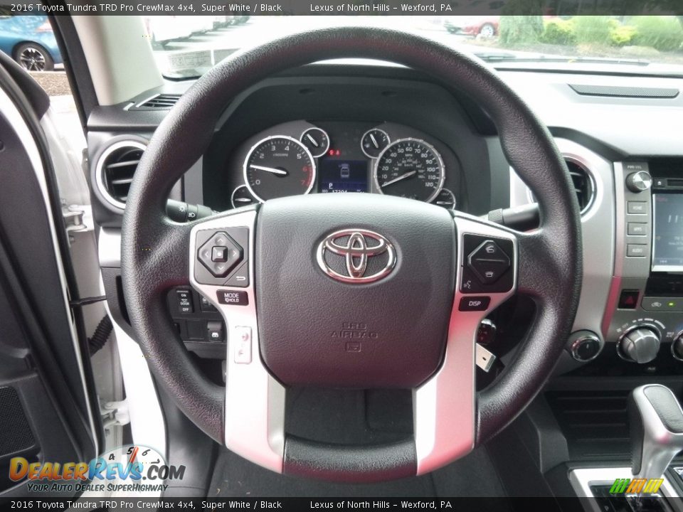 2016 Toyota Tundra TRD Pro CrewMax 4x4 Steering Wheel Photo #14
