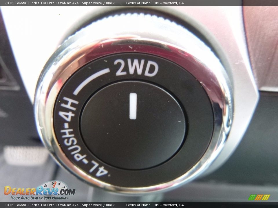 2016 Toyota Tundra TRD Pro CrewMax 4x4 Super White / Black Photo #16