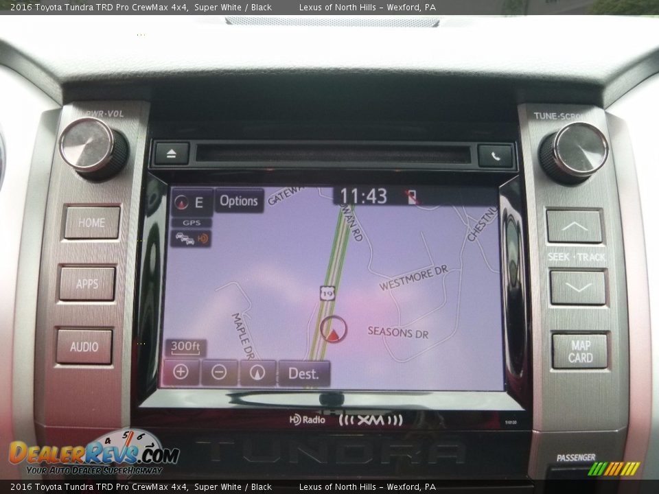 Navigation of 2016 Toyota Tundra TRD Pro CrewMax 4x4 Photo #20